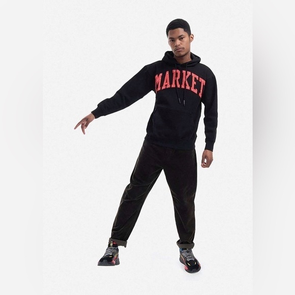 Market Chinatown ARC Puff Hoodie - Picture 1 of 13
